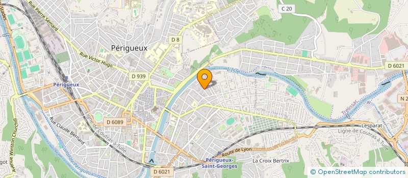 localisation de l'entreprise MONSIEUR SYLVAIN VILLOT à PERIGUEUX