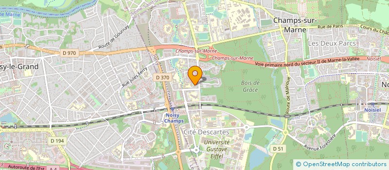 localisation de l'entreprise MONSIEUR SYLVAIN VINCENT DIT MAHAUT à CHAMPS-SUR-MARNE