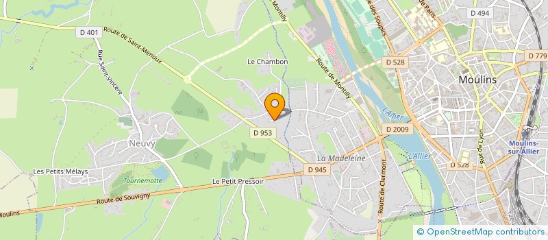 localisation de l'entreprise MONSIEUR SYLVAIN VRIGNAUD à NEUVY