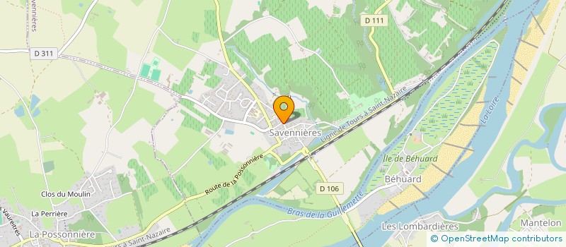 localisation de l'entreprise MONSIEUR SYLVAIN WAVRANT  SAVENNIERES