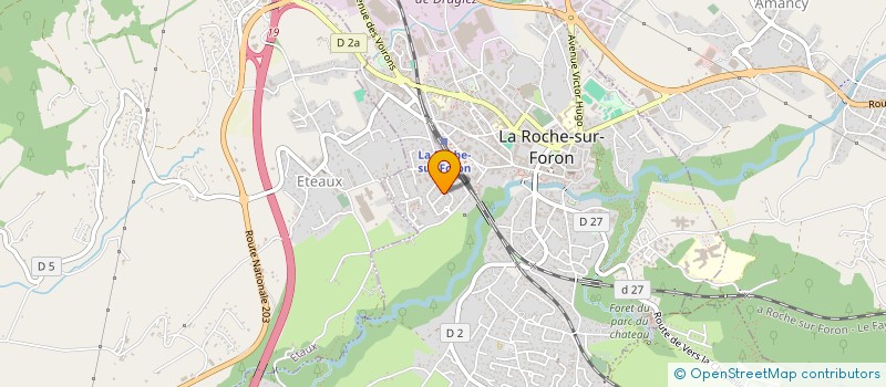 localisation de l'entreprise MONSIEUR SYLVAIN WEISSENBACHER à LA ROCHE-SUR-FORON