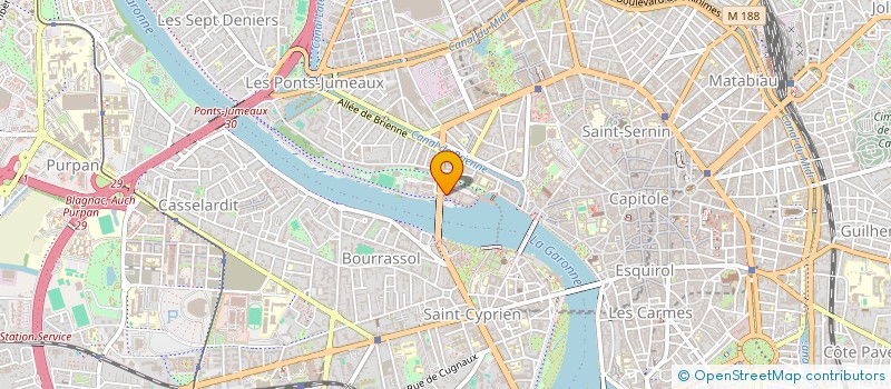 localisation de l'entreprise MONSIEUR SYLVAIN WIDMER  TOULOUSE