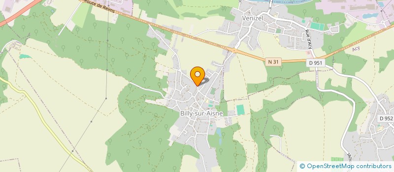 localisation de l'entreprise MONSIEUR SYLVAIN WILLMOTTE à BILLY-SUR-AISNE