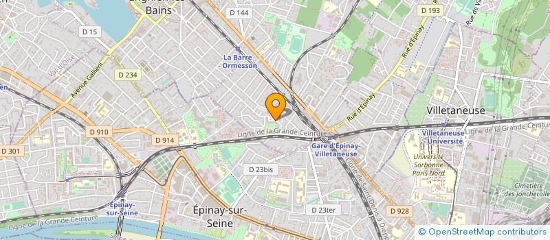 localisation de l'entreprise MONSIEUR SYLVAIN XAVIER à DOMONT