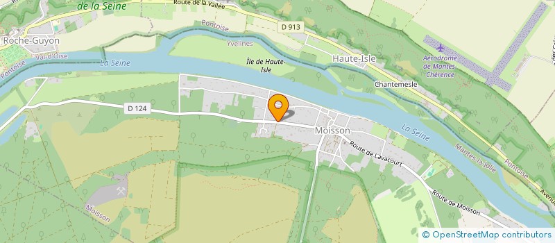 localisation de l'entreprise MONSIEUR SYLVAIN YVES  MOISSON