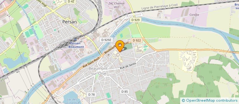 localisation de l'entreprise MONSIEUR SYLVAIN ZAHN à BEAUMONT-SUR-OISE