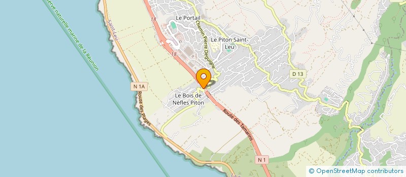 localisation de l'entreprise MONSIEUR SYLVANNY BEATRIX  SAINT-LEU