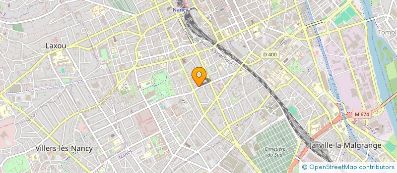 localisation de l'entreprise MONSIEUR SYLVANO ACQUAFRESCA à NANCY