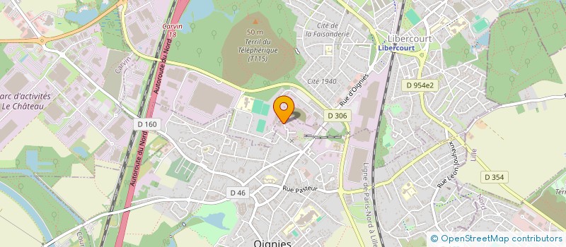 localisation de l'entreprise MONSIEUR SYLVANO CAPPELLA  OIGNIES