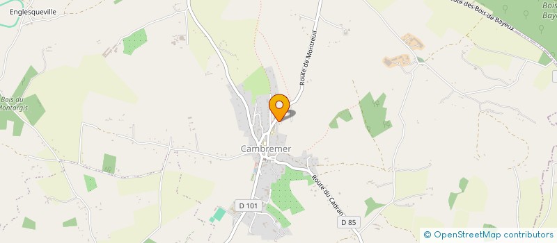 localisation de l'entreprise MONSIEUR SYLVANO SCHEURMANN  NOTRE-DAME-D'ESTREES-CORBON