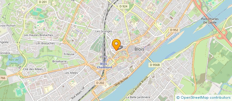 localisation de l'entreprise MONSIEUR SYLVER BACHIN à BLOIS