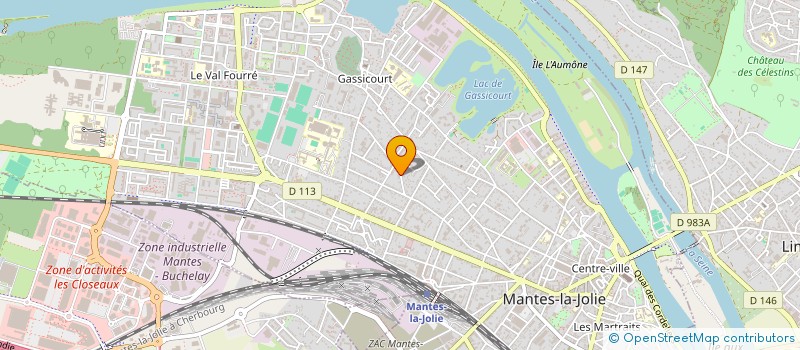 localisation de l'entreprise MONSIEUR SYLVER BRATYNA  MANTES-LA-JOLIE