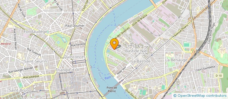 localisation de l'entreprise MONSIEUR SYLVER PATRICK LOUBAKI MBON  BORDEAUX