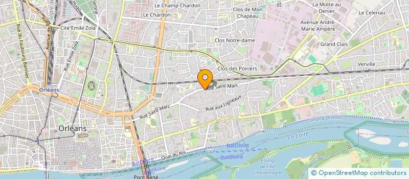 localisation de l'entreprise MONSIEUR SYLVERE BOULAY à ORLEANS