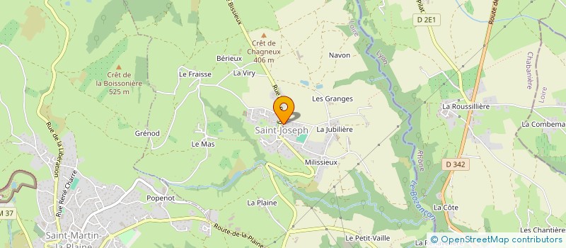 localisation de l'entreprise MONSIEUR SYLVERE CHATAIGNON  SAINT-GENIX-LES-VILLAGES