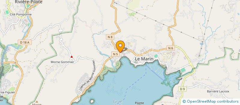 localisation de l'entreprise MONSIEUR SYLVERE CRATER  MARIN