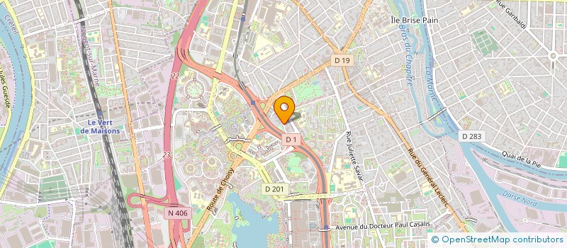 localisation de l'entreprise MONSIEUR SYLVERE GNABLOHOU  CRETEIL