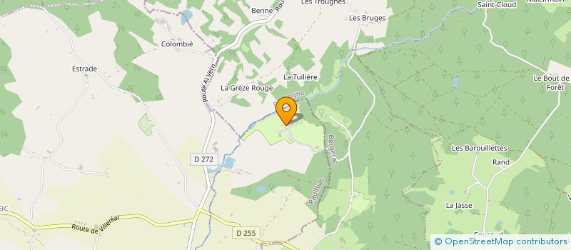 localisation de l'entreprise MONSIEUR SYLVERE MAZE à GAVAUDUN