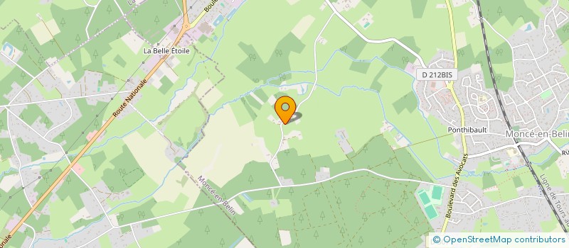 localisation de l'entreprise MONSIEUR SYLVERE POUSSE  MULSANNE