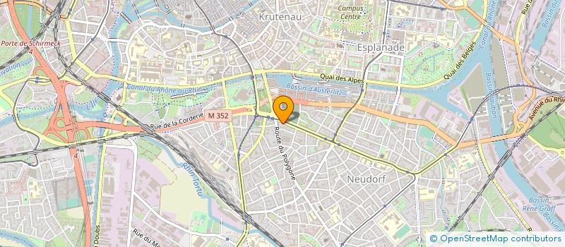 localisation de l'entreprise MONSIEUR SYLVERE YUNG à STRASBOURG