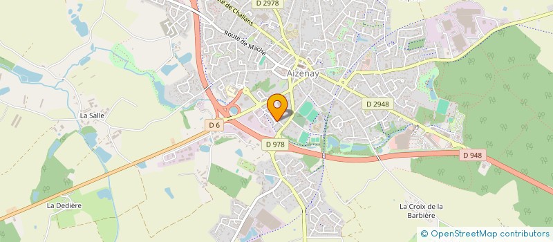 localisation de l'entreprise MONSIEUR SYLVERICK PASQUALIN  AIZENAY