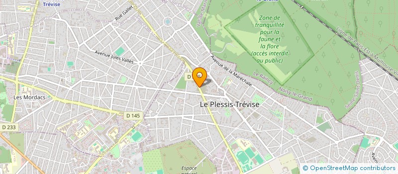 localisation de l'entreprise MONSIEUR SYLVESTER N DALA  LE PLESSIS-TREVISE