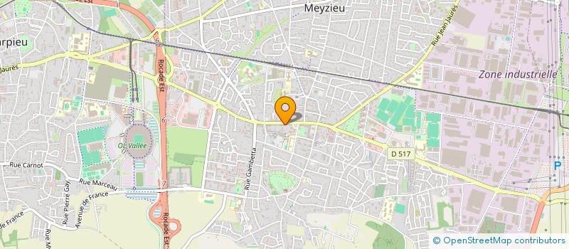 localisation de l'entreprise MONSIEUR SYLVESTER QUINTON à MEYZIEU