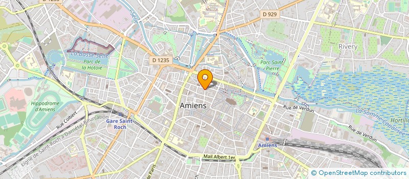 localisation de l'entreprise MONSIEUR SYLVESTRE AMOUSSOU  AMIENS