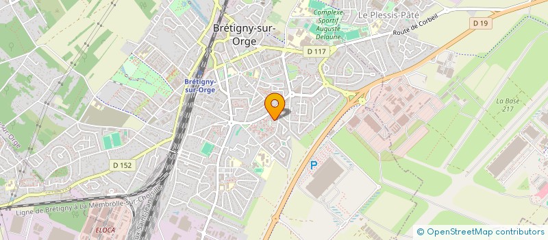 localisation de l'entreprise MONSIEUR SYLVESTRE ANDEGUE TSOUNGUI à BRETIGNY-SUR-ORGE
