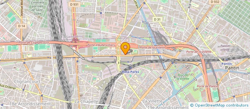 localisation de l'entreprise MONSIEUR SYLVESTRE BALLA  PARIS