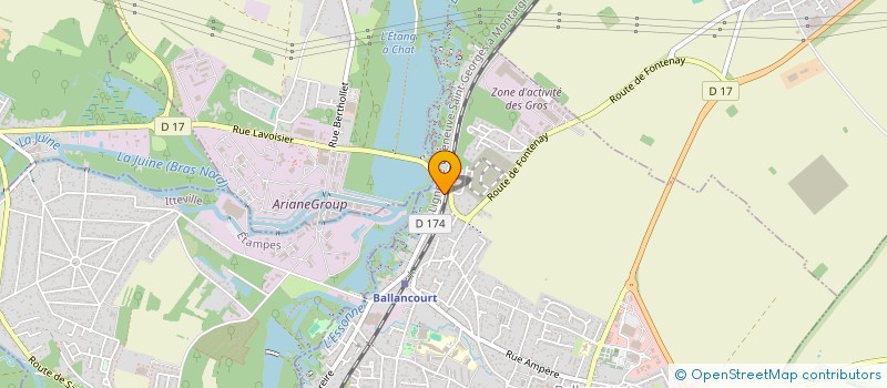 localisation de l'entreprise MONSIEUR SYLVESTRE BETTY  BALLANCOURT-SUR-ESSONNE