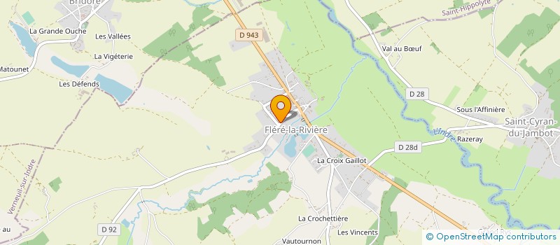 localisation de l'entreprise MONSIEUR SYLVESTRE CHATENAY à FLERE-LA-RIVIERE