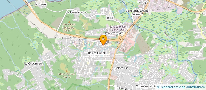 localisation de l'entreprise MONSIEUR SYLVESTRE DORCELY  MATOURY
