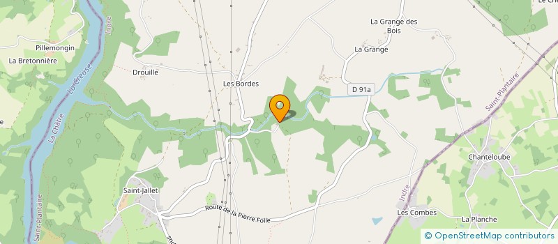 localisation de l'entreprise MONSIEUR SYLVESTRE GRENOUILLOUX à SAINT-PLANTAIRE