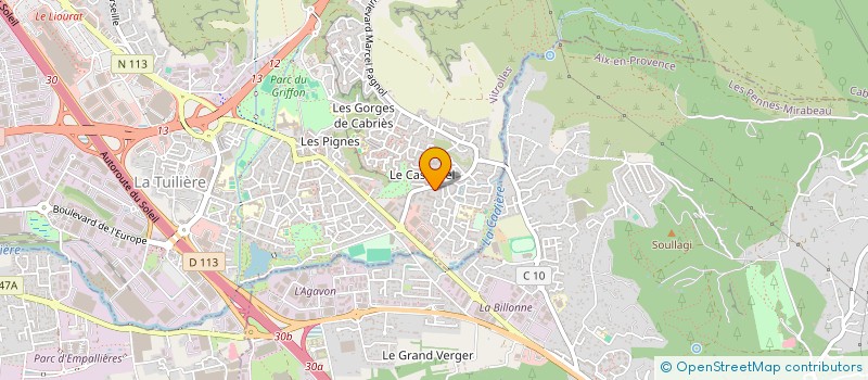 localisation de l'entreprise MONSIEUR SYLVESTRE HAMARD à VITROLLES