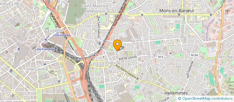 localisation de l'entreprise MONSIEUR SYLVESTRE KUPCZYK à LILLE