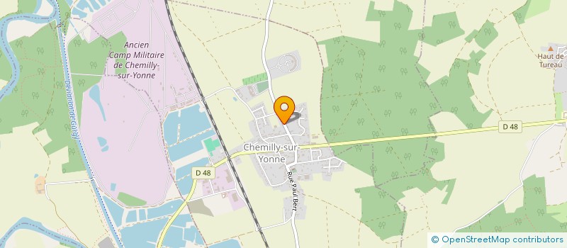 localisation de l'entreprise MONSIEUR SYLVESTRE MARQUES  CHEMILLY-SUR-YONNE