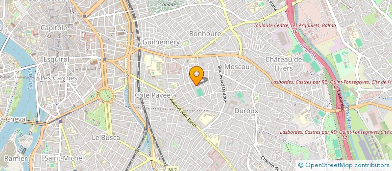localisation de l'entreprise MONSIEUR SYLVESTRE MAURICE à TOULOUSE