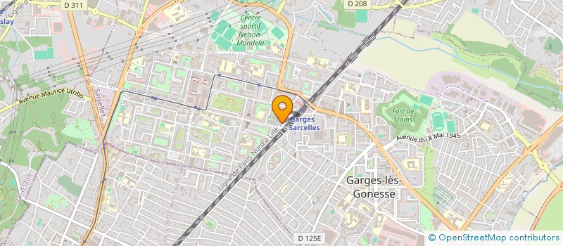 localisation de l'entreprise MONSIEUR SYLVESTRE MOUNISSAMY à SARCELLES