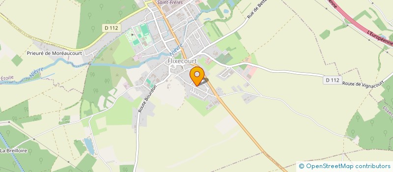 localisation de l'entreprise MONSIEUR SYLVESTRE NUNES  VILLE-LE-MARCLET