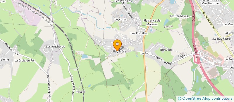 localisation de l'entreprise MONSIEUR SYLVESTRE PICHOT à LE VIGEN