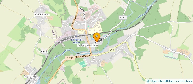 localisation de l'entreprise MONSIEUR SYLVESTRE QUILLIARD  LA FERTE-MILON