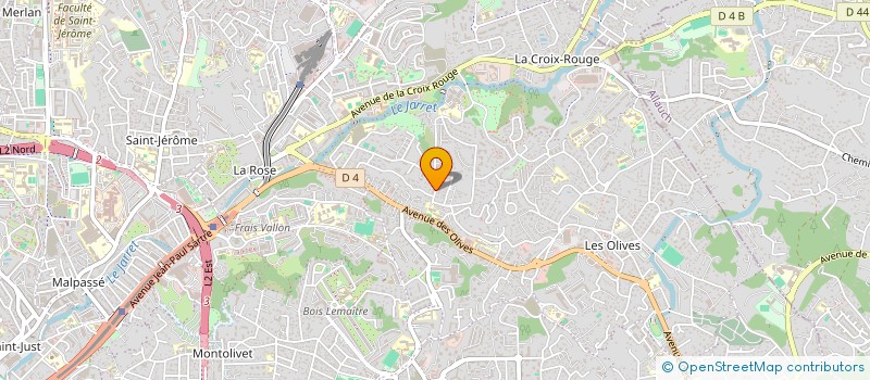 localisation de l'entreprise MONSIEUR SYLVESTRE ROSSI à MARSEILLE 13EME