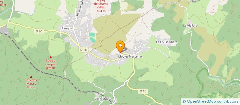 localisation de l'entreprise MONSIEUR SYLVIAN LAMBERT  VOLVIC