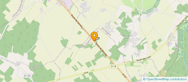 localisation de l'entreprise MONSIEUR SYLVIANO LIEVAL  SAINT-SULPICE-D'ARNOULT