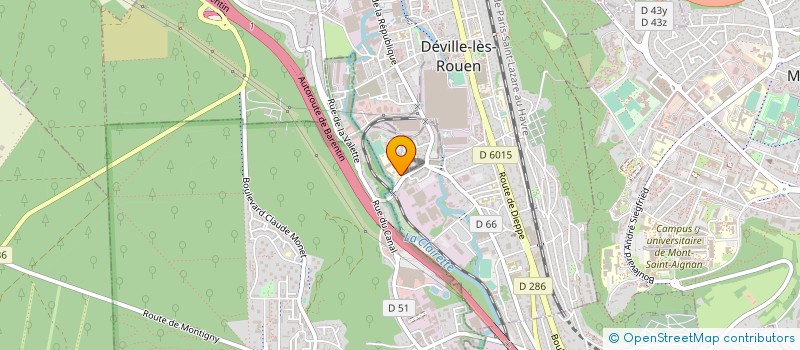 localisation de l'entreprise MONSIEUR SYLVIE DELGOVE  DEVILLE-LES-ROUEN