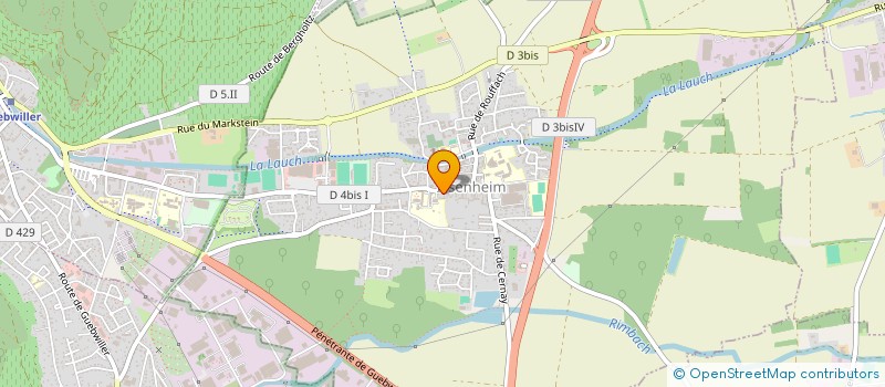 localisation de l'entreprise MONSIEUR SYLVIE TSCHIRHART à ISSENHEIM