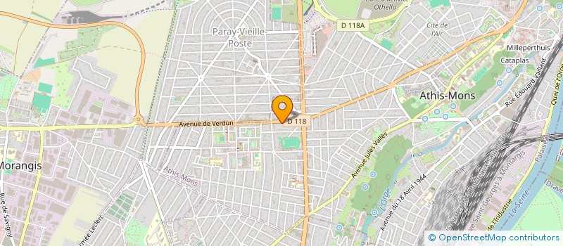 localisation de l'entreprise MONSIEUR SYLVINO DE MACEDO à ATHIS-MONS