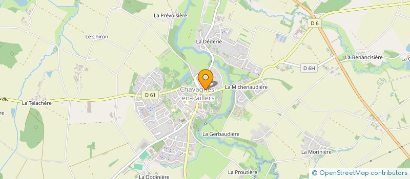 localisation de l'entreprise MONSIEUR SYLVIO AMESI  CHAVAGNES-EN-PAILLERS