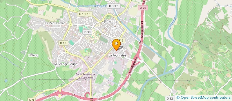 localisation de l'entreprise MONSIEUR SYLVIO GONZALEZ LUNA  PAULHAN